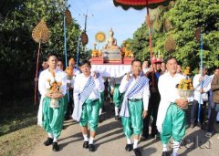 老挝万象省三色佛被认定为国家级文物 助力文化旅游发